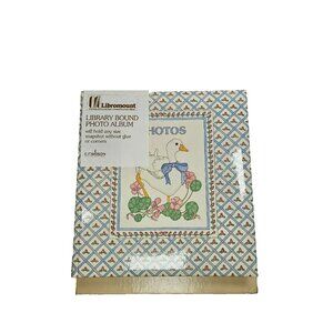 CR Gibson Libromount Photo Album "Eliza Duck" Library Bound 18 Sheets NEW in Box
